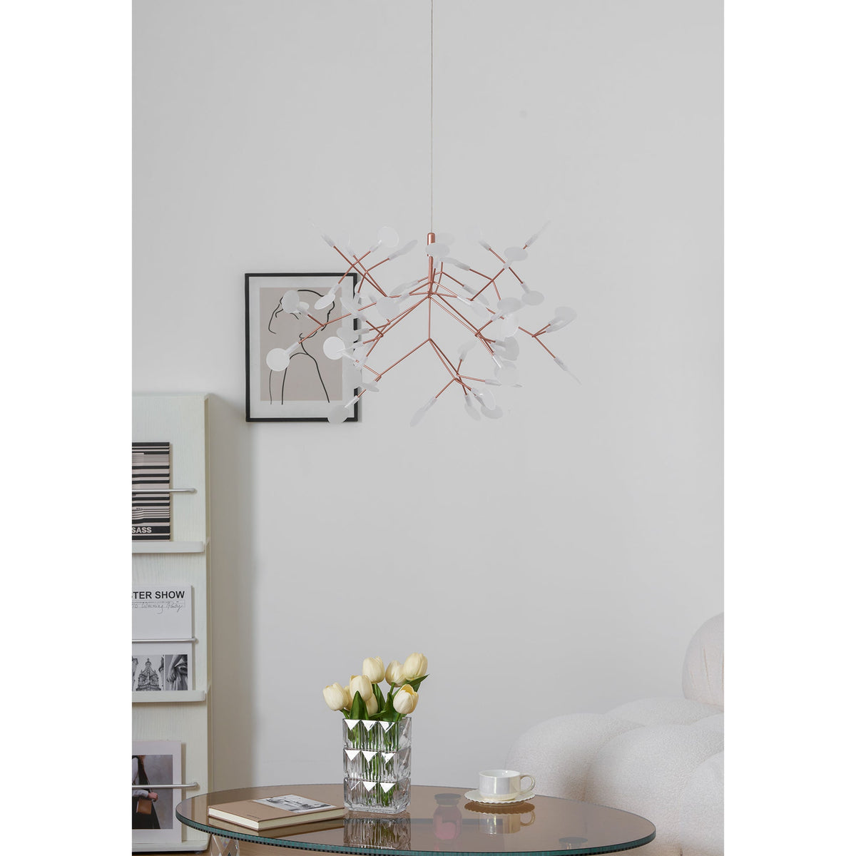 Heracleum Firefly LED Branch Chandelier