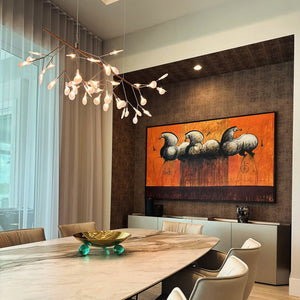 Heracleum Firefly LED Branch Chandelier
