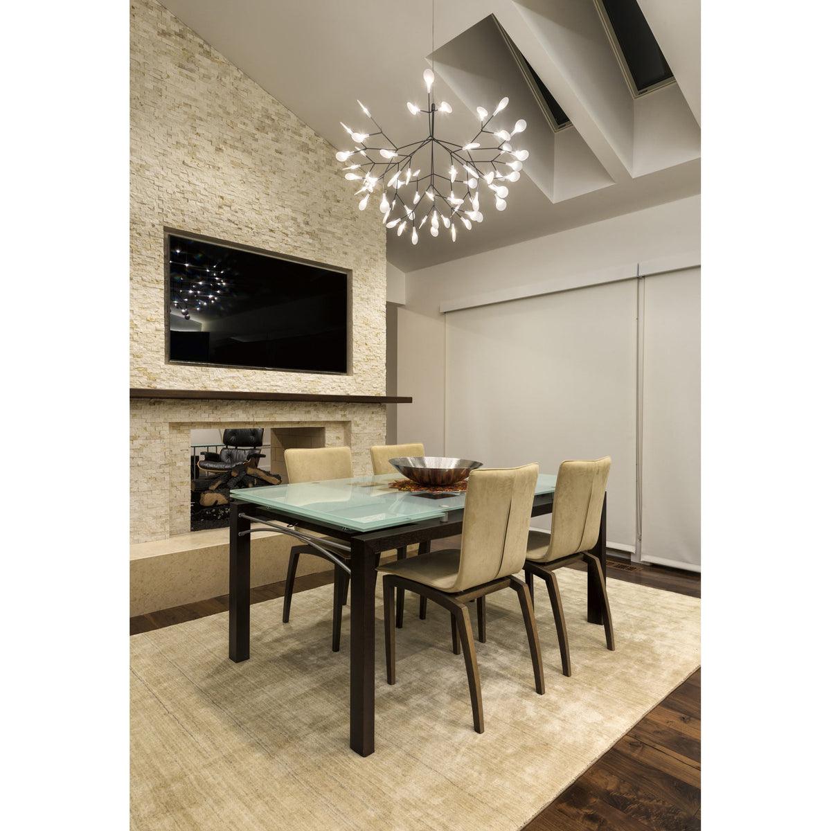 Heracleum Firefly LED Branch Chandelier