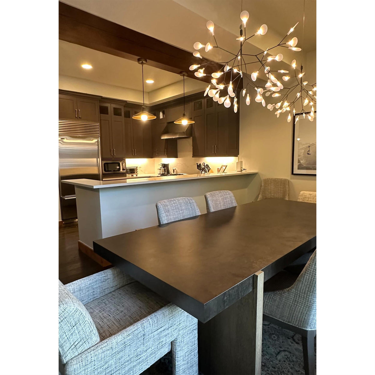 Heracleum Firefly LED Branch Chandelier