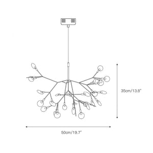 Heracleum Firefly LED Branch Chandelier
