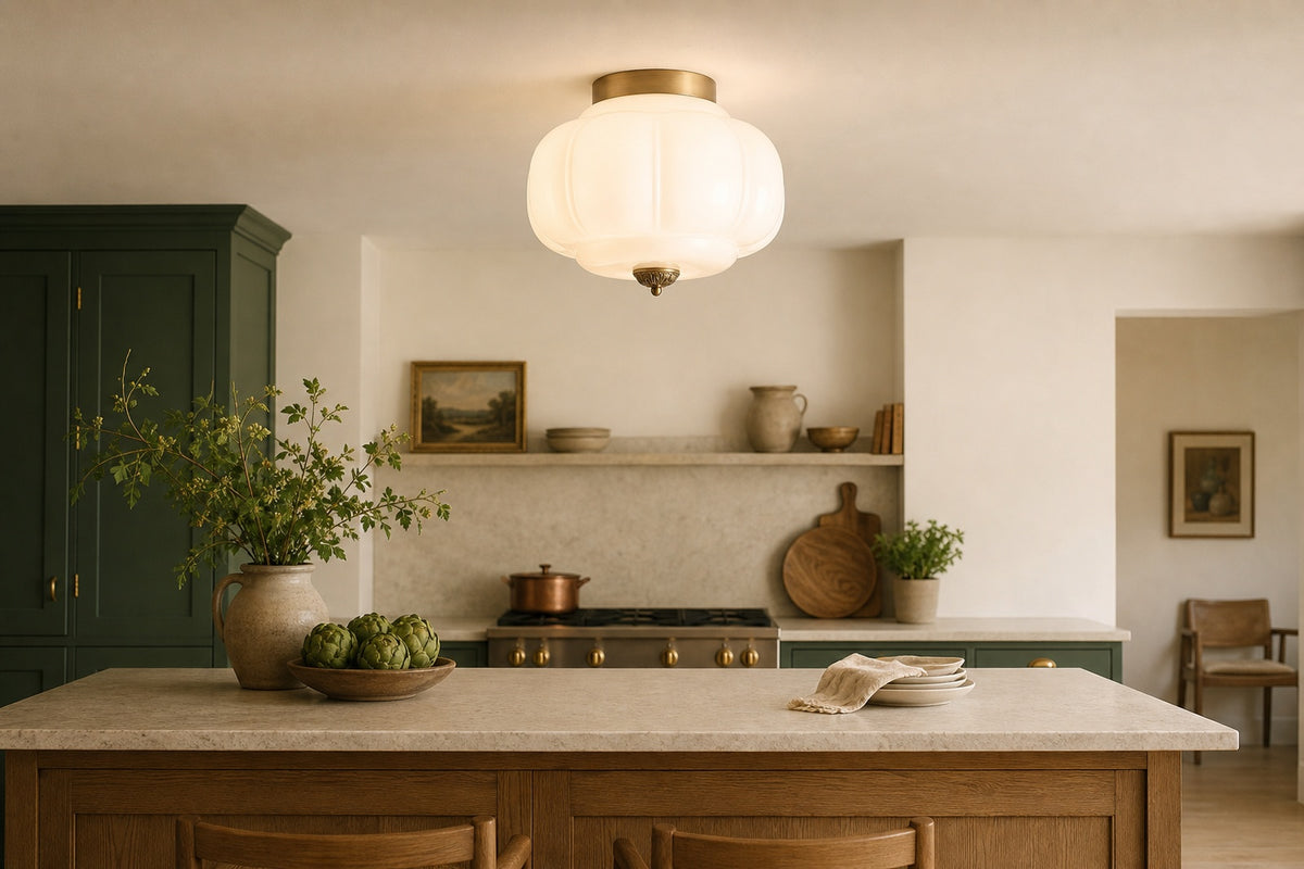 In a kitchen