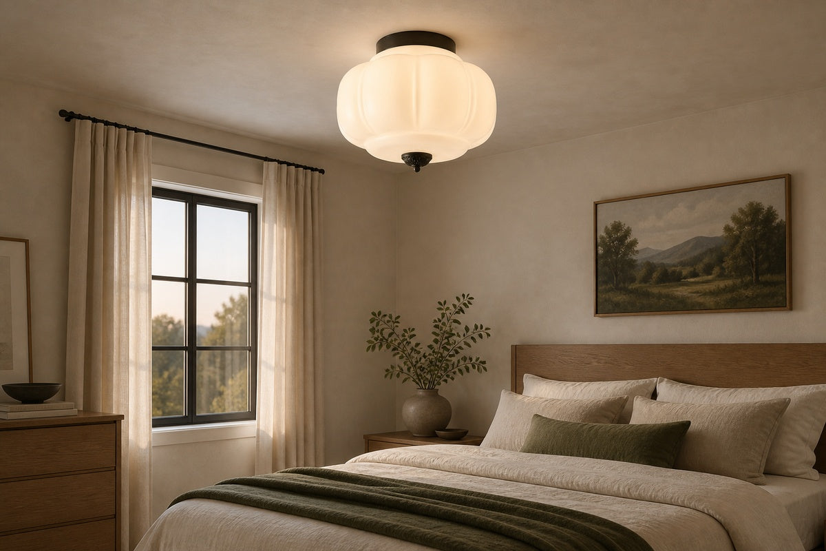 In a bedroom