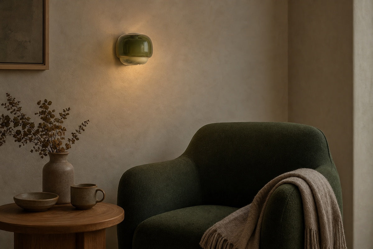 In a reading nook