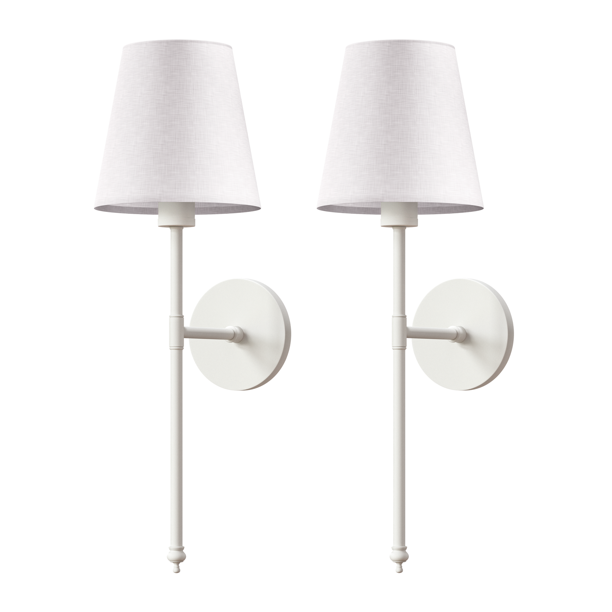 Wireless Peel and Stick Wall Sconces, Set of 2