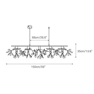 Heracleum Firefly LED Branch Chandelier