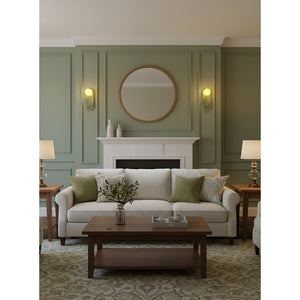Lucie Onyx & Travertine Wall Lamp