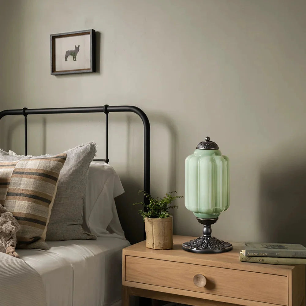 Lumi Fluted Glass Table Lamp