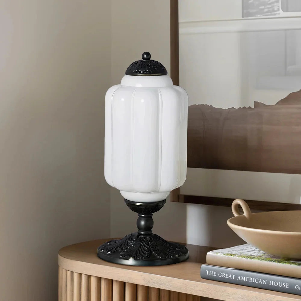 Lumi Fluted Glass Table Lamp