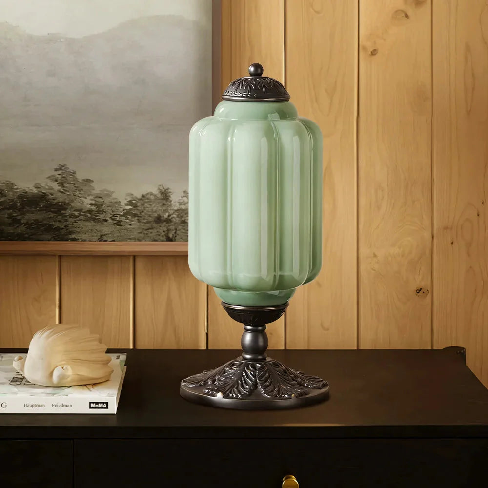 Lumi Fluted Glass Table Lamp