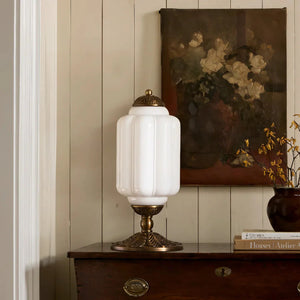 Lumi Fluted Glass Table Lamp