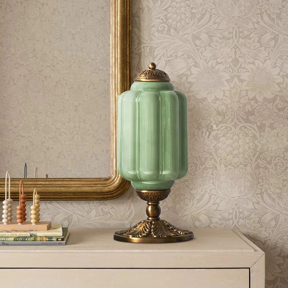 Lumi Fluted Glass Table Lamp