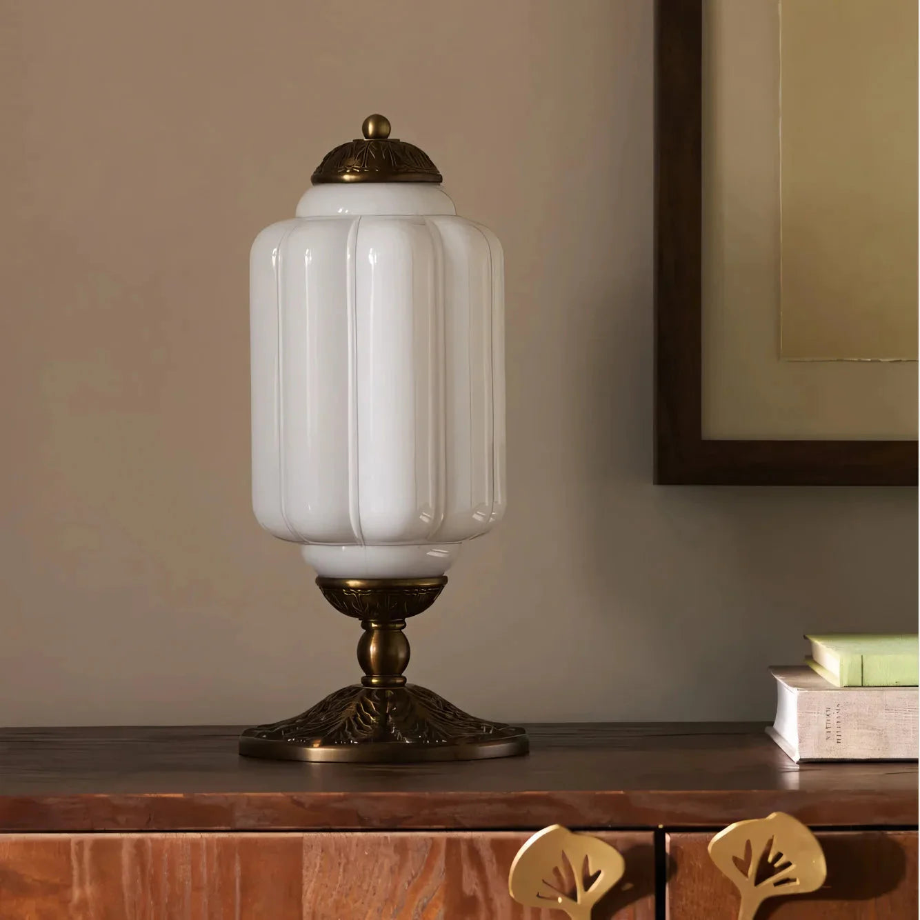 Lumi Fluted Glass Table Lamp