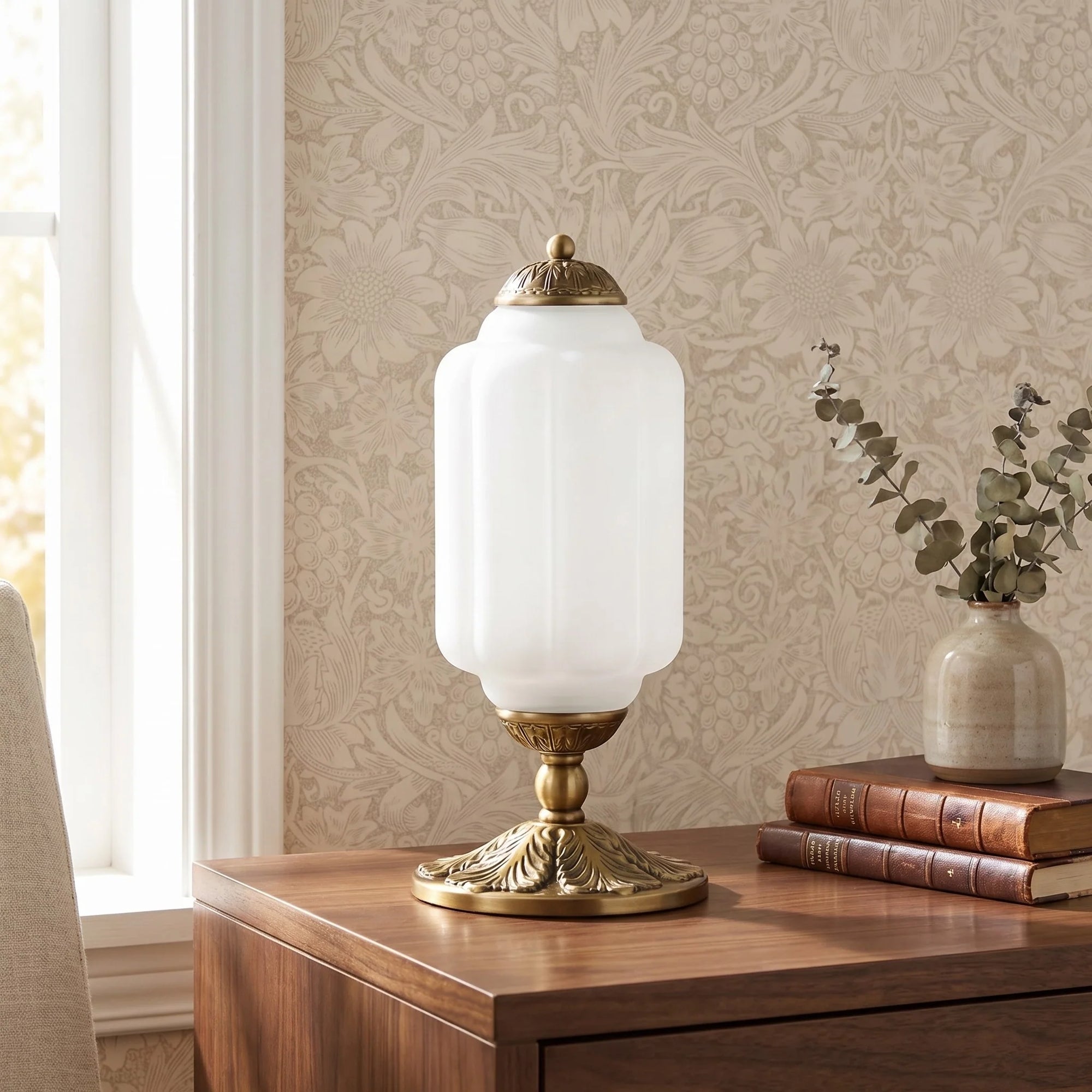 Lumi Fluted Glass Table Lamp