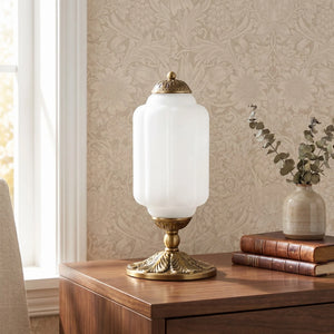 Lumi Fluted Glass Table Lamp
