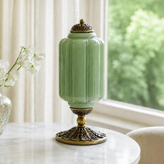 Lumi Fluted Glass Table Lamp