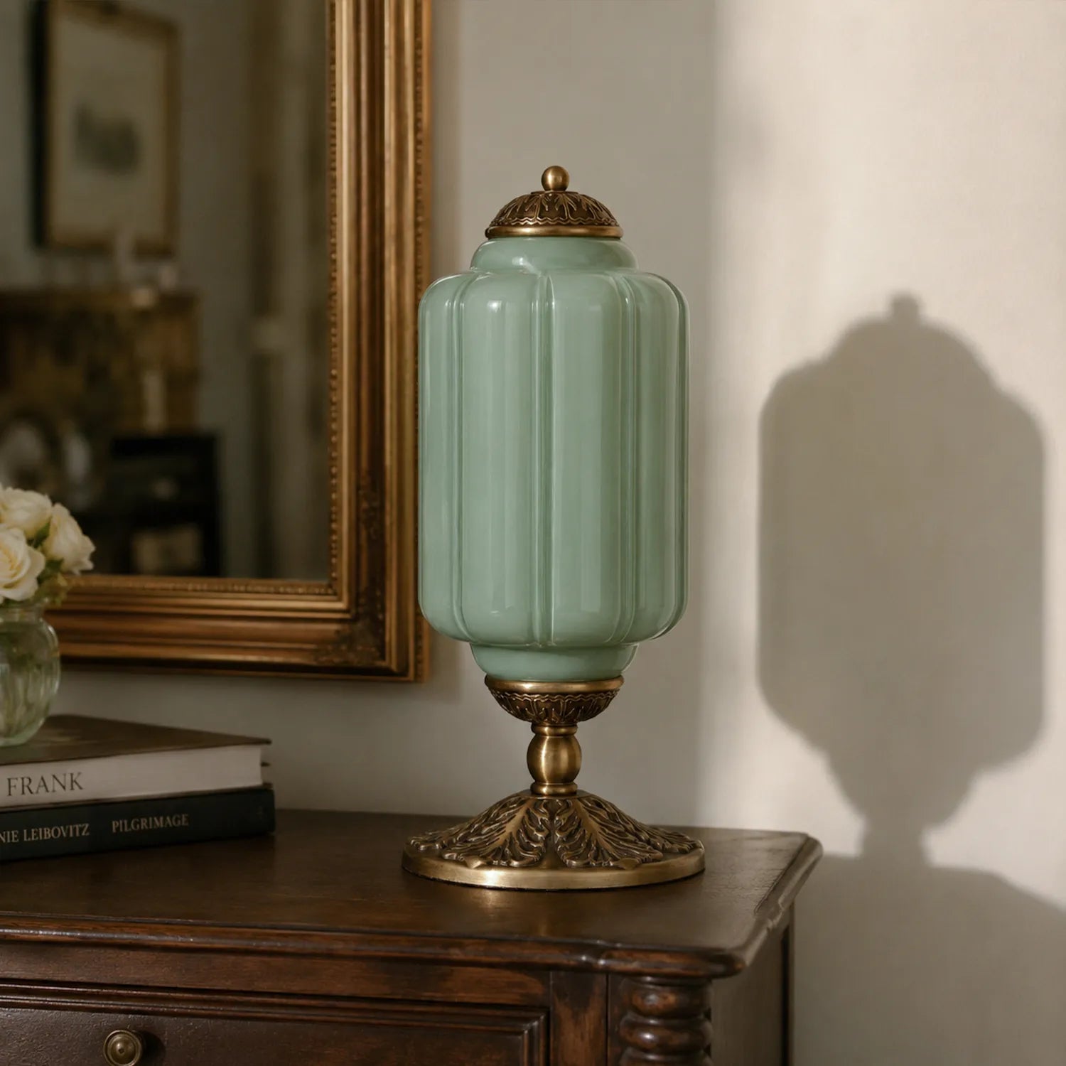 Lumi Fluted Glass Table Lamp