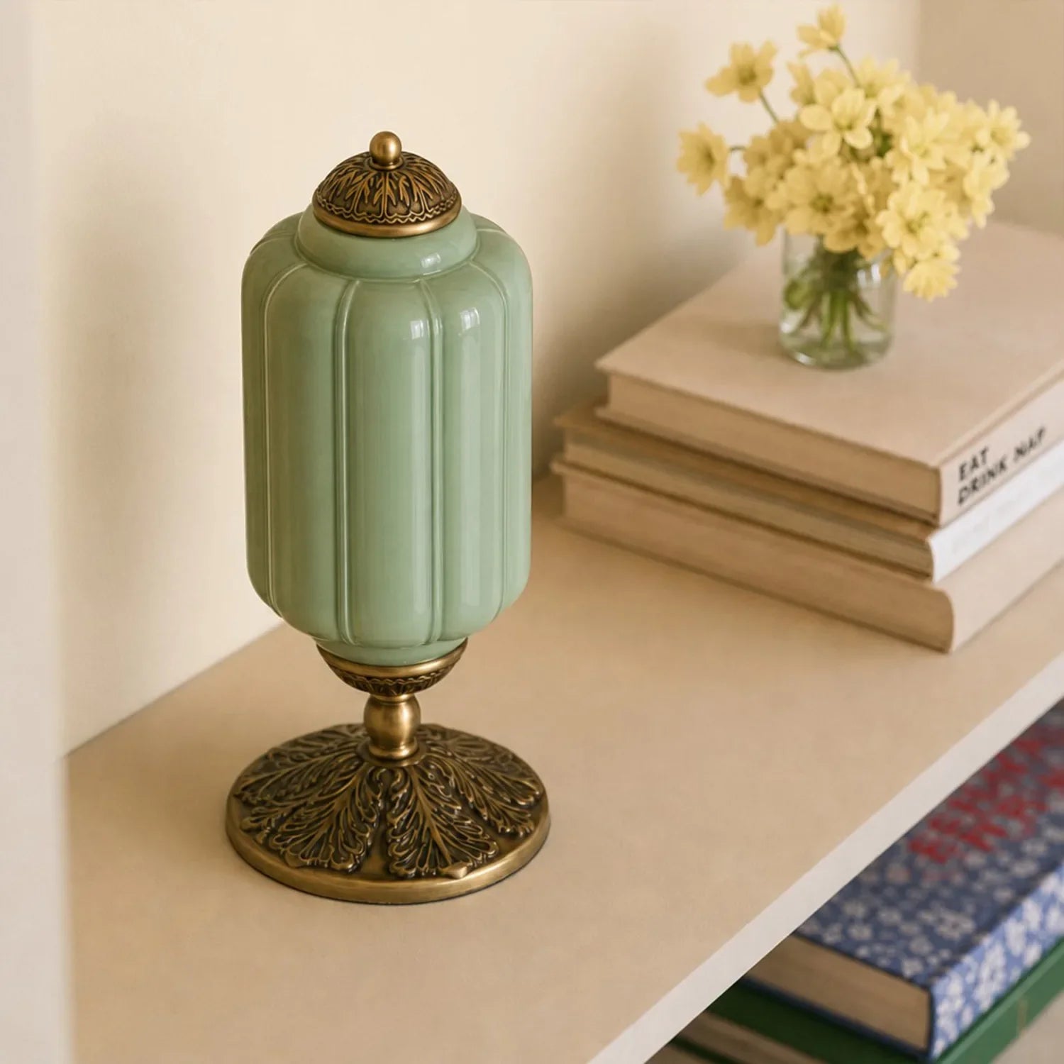 Lumi Fluted Glass Table Lamp
