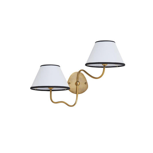 Magdalene Wavy-Arm Wall Sconce