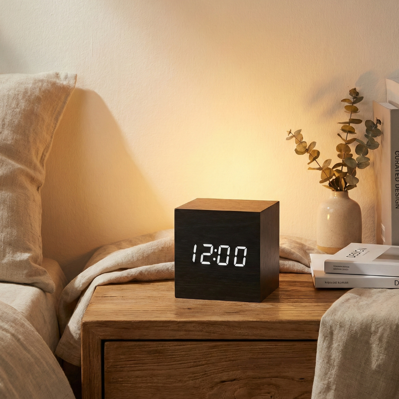 Aurora Sunrise Alarm Clock | Digital Wake-Up Light with Clear LED Display for Refreshing Mornings Alarm Clocks