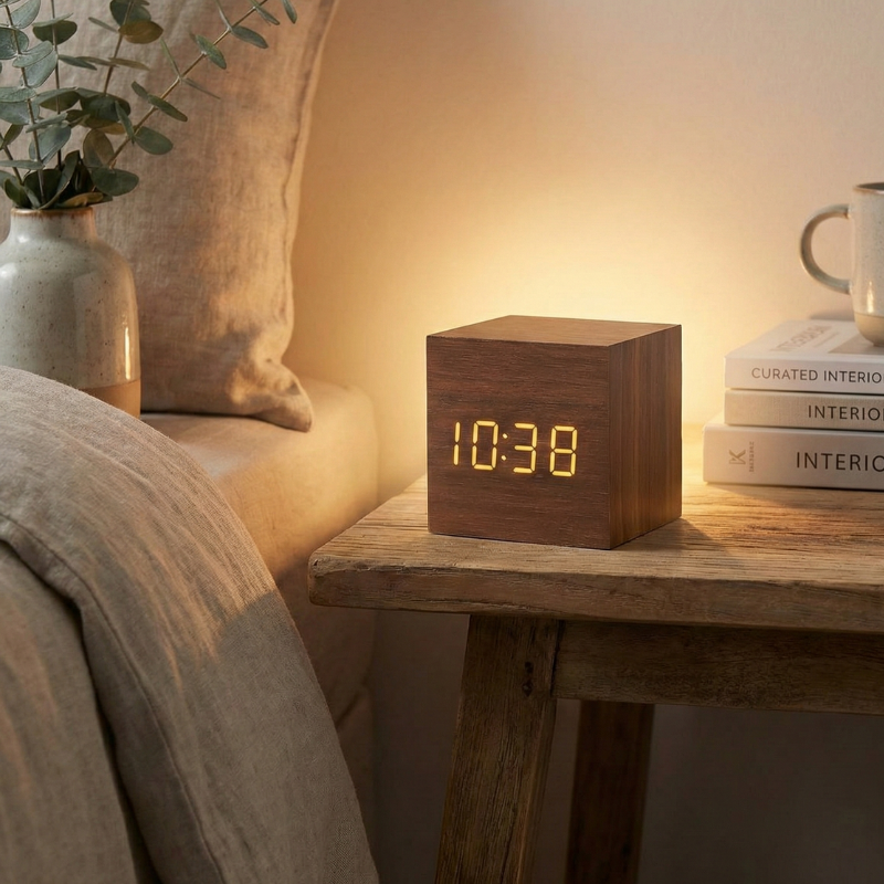 Aurora Sunrise Alarm Clock | Digital Wake-Up Light with Clear LED Display for Refreshing Mornings Alarm Clocks