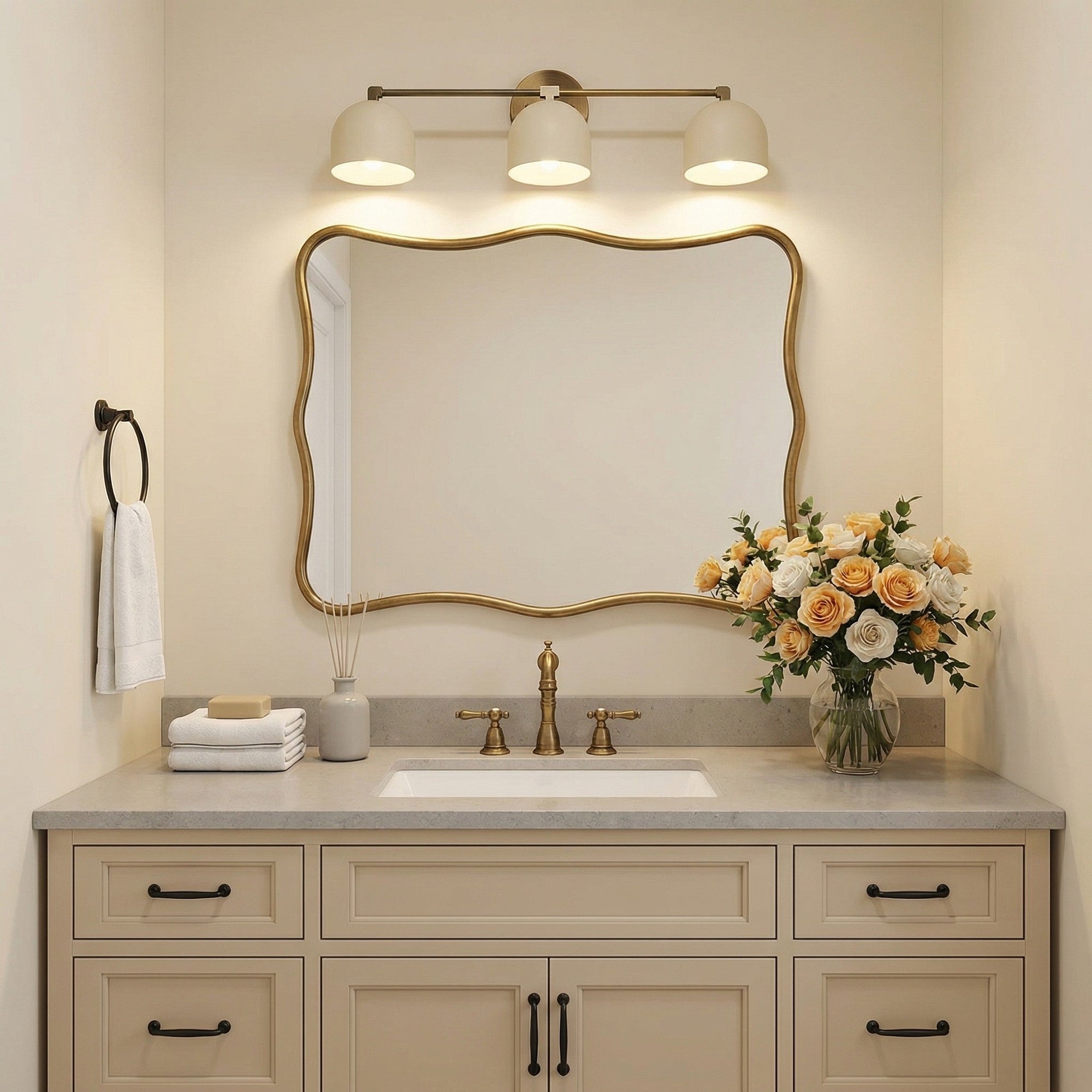 Nordic Deep Dome Vanity Sconce