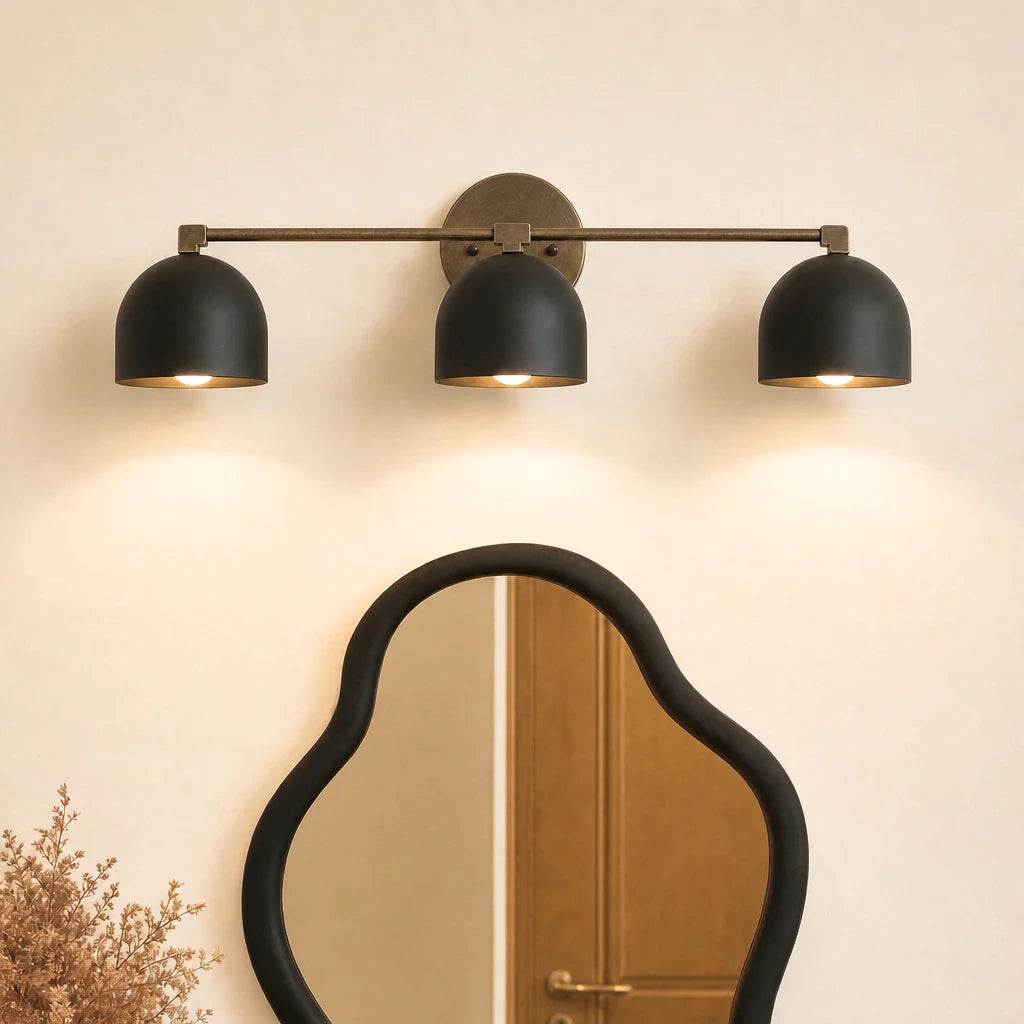 Nordic Deep Dome Vanity Sconce