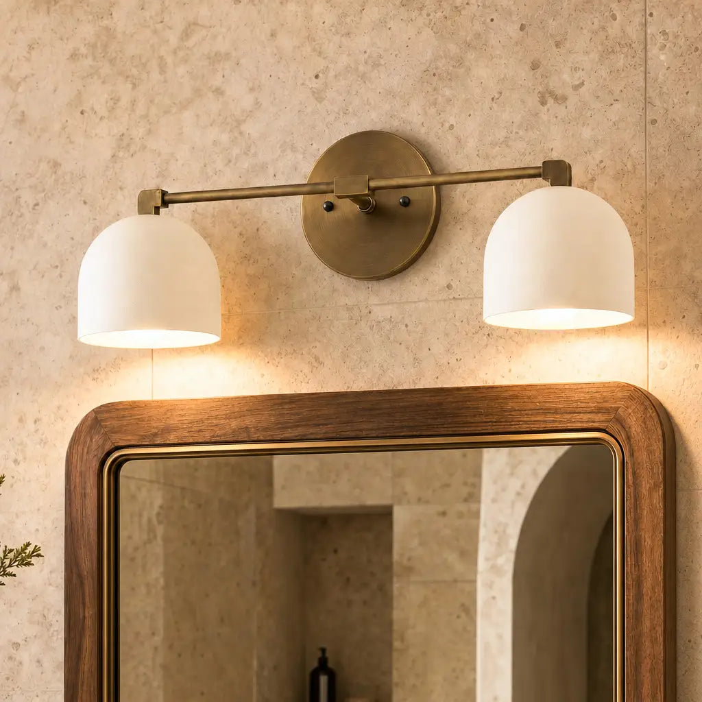 Nordic Deep Dome Vanity Sconce