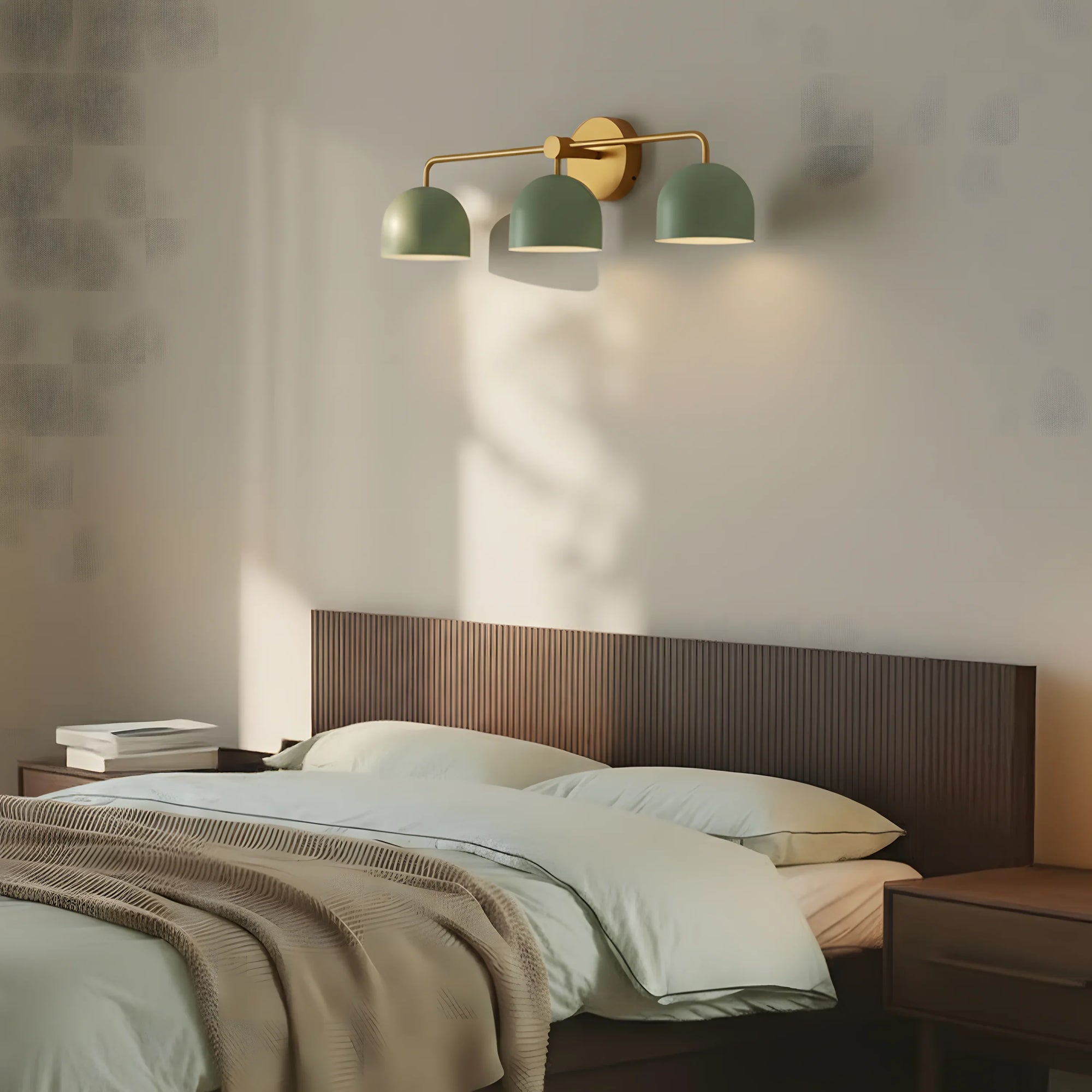 Nordic Dome Shade Vanity Sconce, 2 or 3-Light