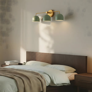 Nordic Dome Shade Vanity Sconce, 2 or 3-Light