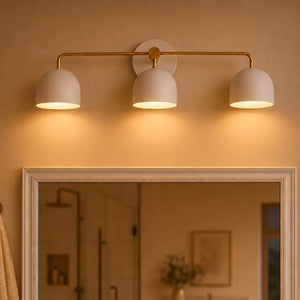 Nordic Dome Shade Vanity Sconce, 2 or 3-Light