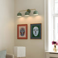 Nordic Dome Shade Vanity Sconce, 2 or 3-Light