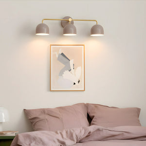 Nordic Dome Shade Vanity Sconce, 2 or 3-Light