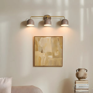 Nordic Dome Shade Vanity Sconce, 2 or 3-Light