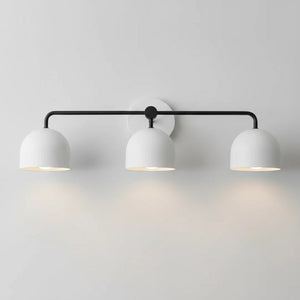 Nordic Dome Shade Vanity Sconce, 2 or 3-Light