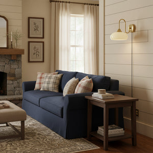 Nova Glass Plug-in Wall Lamp
