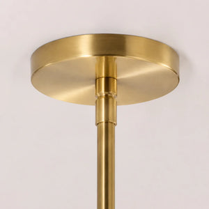Ondine Hammered Glass Pendant Light, 8 to 17 in