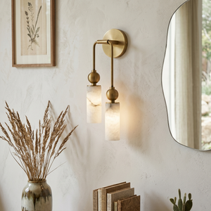Harlin Alabaster Wall Lamp