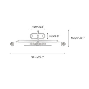 Pania Brass Picture-Frame Wall Light