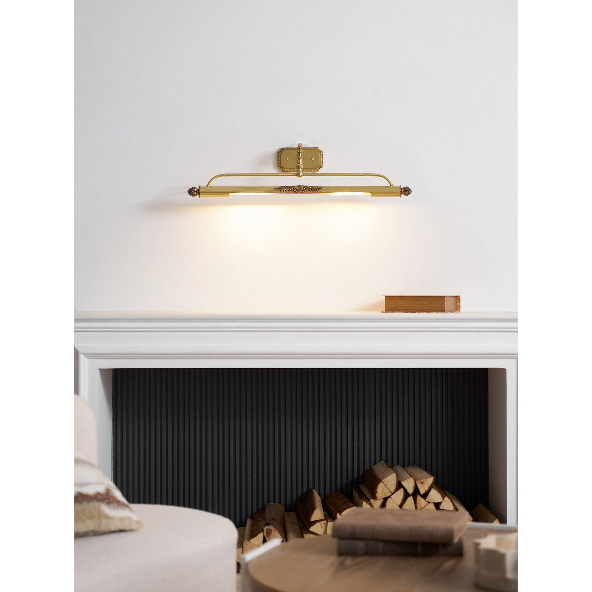 Pania Brass Picture-Frame Wall Light