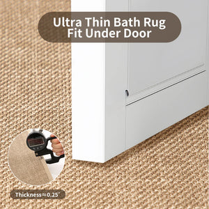 Premium Non-Slip Bathroom Rug | Washable Absorbent Bath Mat for Bathroom Floors Rugs & Mats