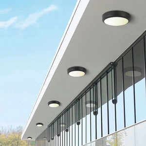 Waterproof Flush Mount Ceiling Light IP65 | LED Indoor Outdoor Fixture Ceiling Lights