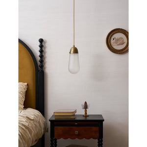 Lariat Swag-Cord Cluster Pendant