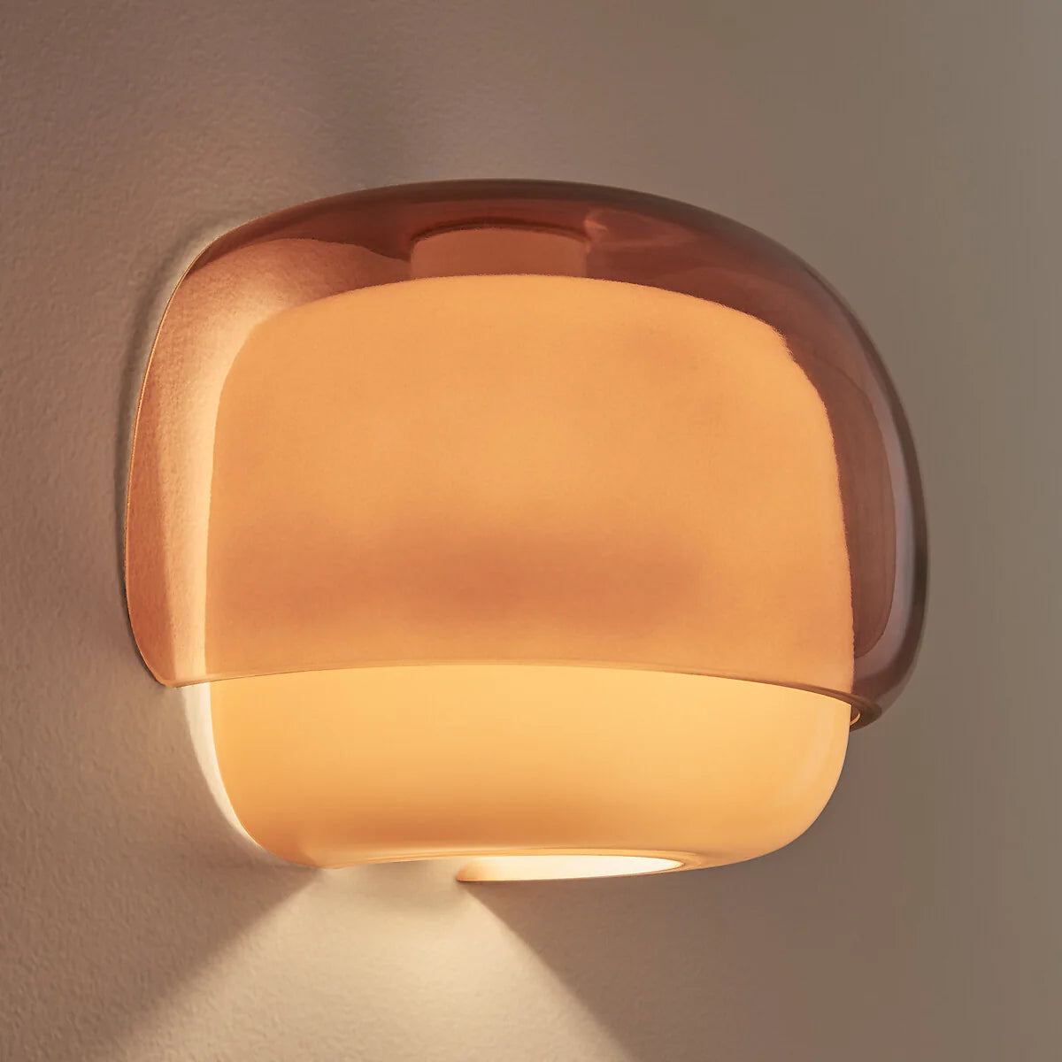 Sanae Mushroom Glass Wall Sconce