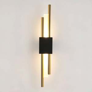 Elegant Black and Gold Wall Sconce Lighting Fixture Wall Lighting