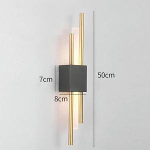 Elegant Black and Gold Wall Sconce Lighting Fixture Wall Lighting