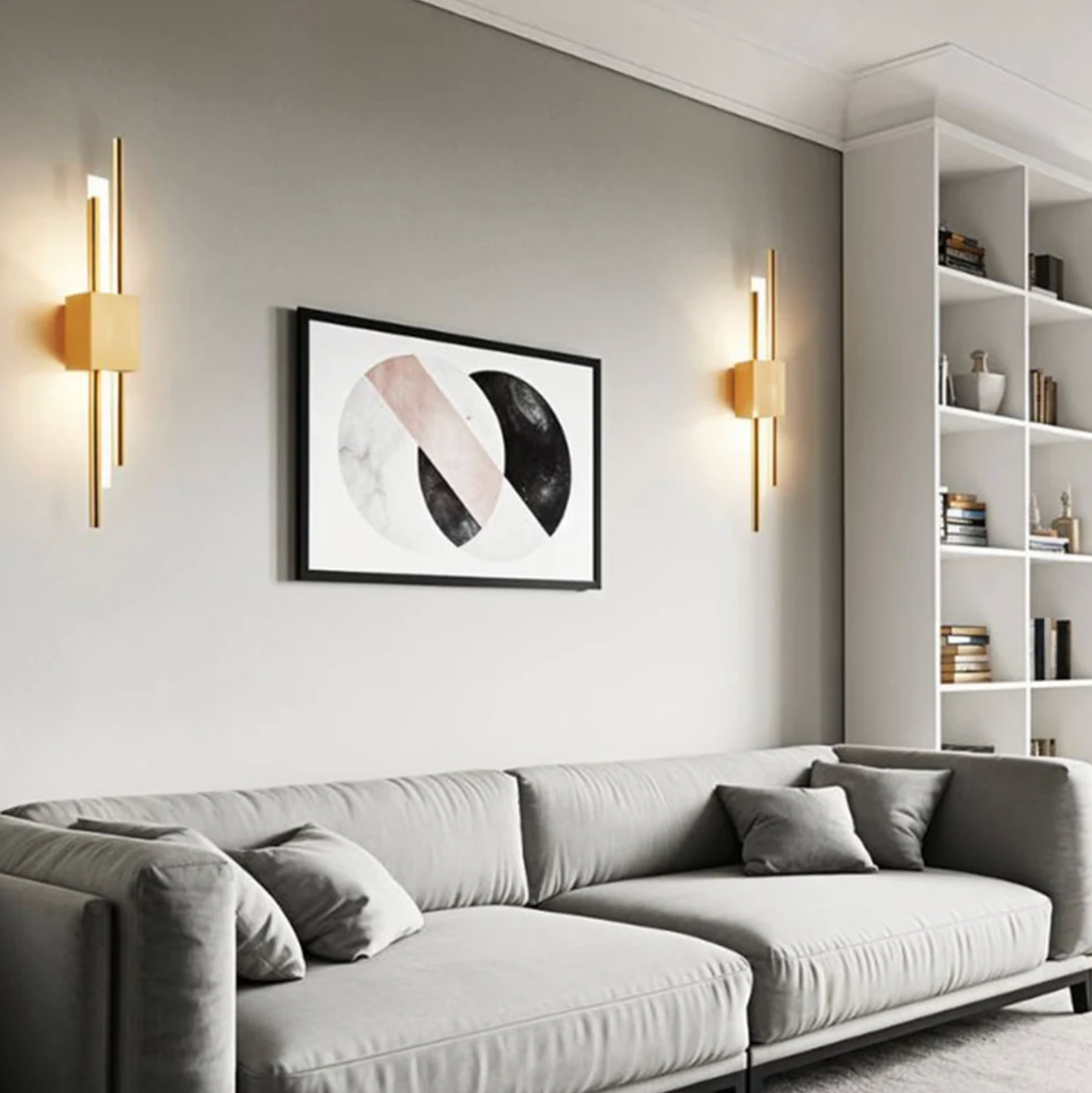 Elegant Black and Gold Wall Sconce Lighting Fixture Wall Lighting