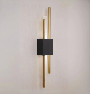 Elegant Black and Gold Wall Sconce Lighting Fixture Wall Lighting