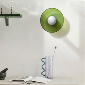 Sonnet Mid-Century Modern Wall Sconce Light with Dual-Layered Illumination Wall Light