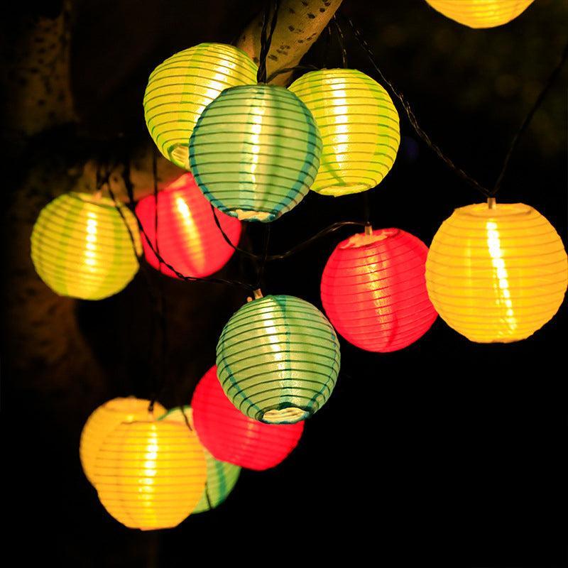 Solar Lantern String Lights | Waterproof Art Deco Patio Lights for Outdoor Decor Outdoor Lighting
